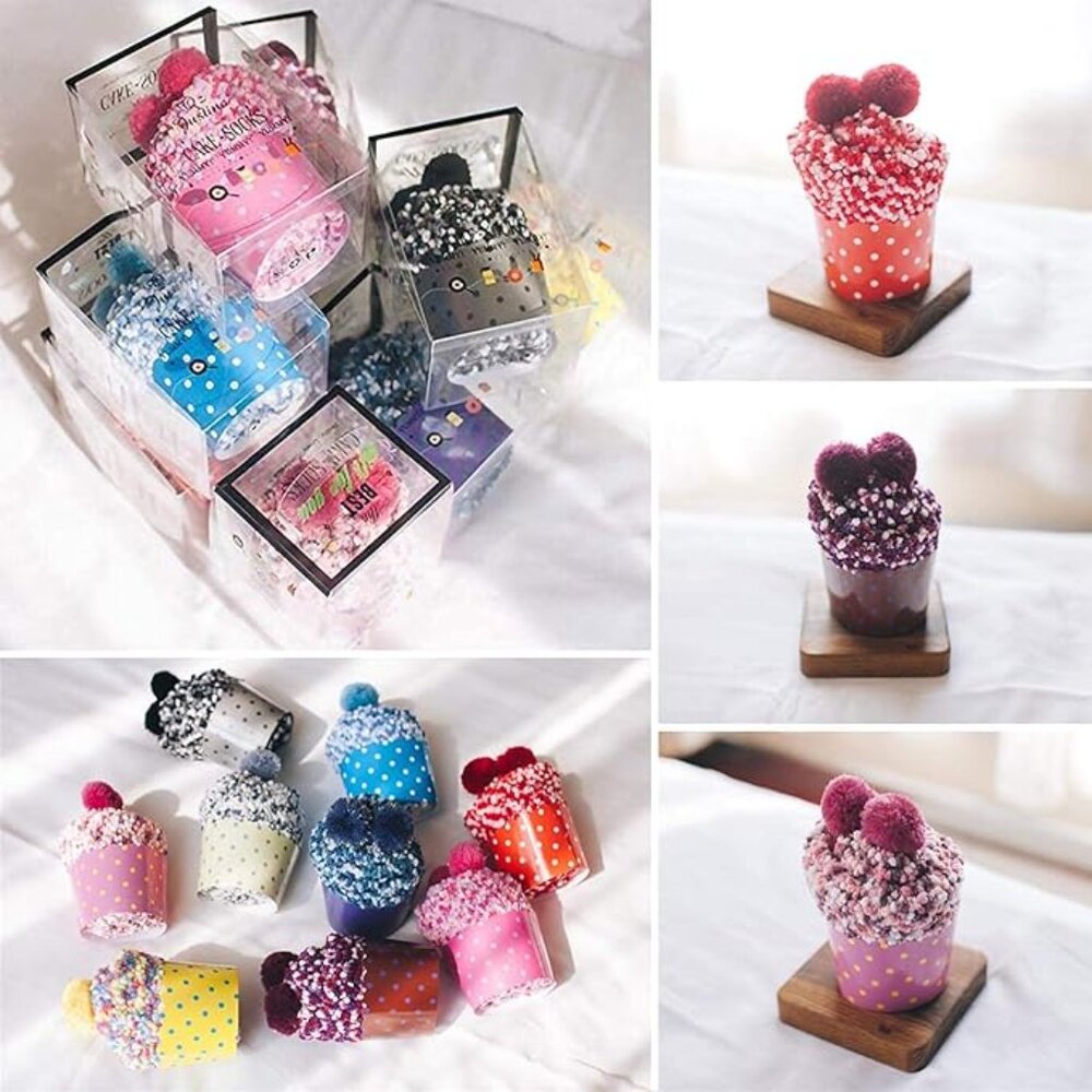 NIB Purple Cupcake Socks
